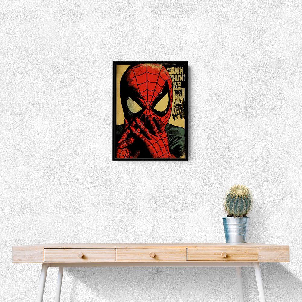 Spiderman Grunge Pop 2 Wall Art