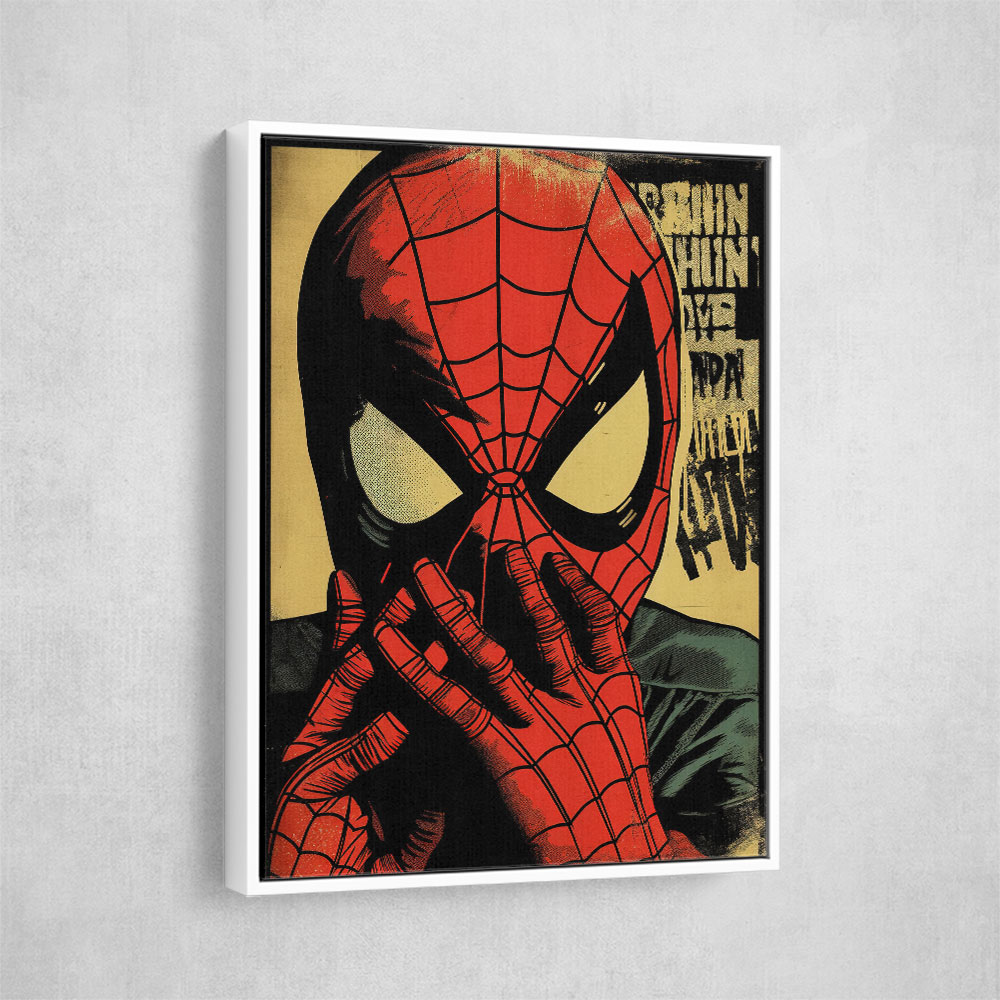 Spiderman Grunge Pop 2 Wall Art