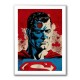 Superman Grunge Pop 1 Wall Art