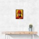 The Flash Grunge Pop Wall Art