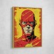 The Flash Grunge Pop Wall Art