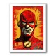 The Flash Grunge Pop Wall Art