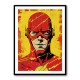 The Flash Grunge Pop 1 Wall Art