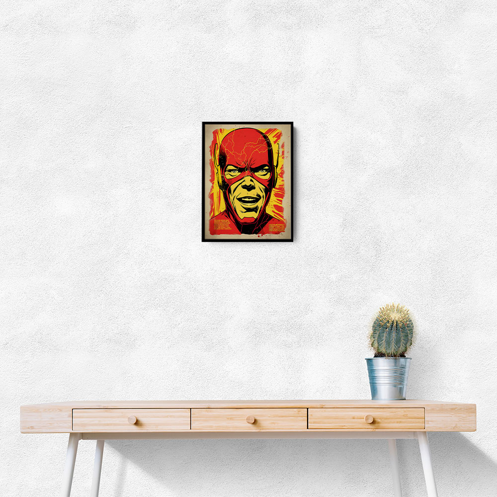 The Flash Grunge Pop 2 Wall Art