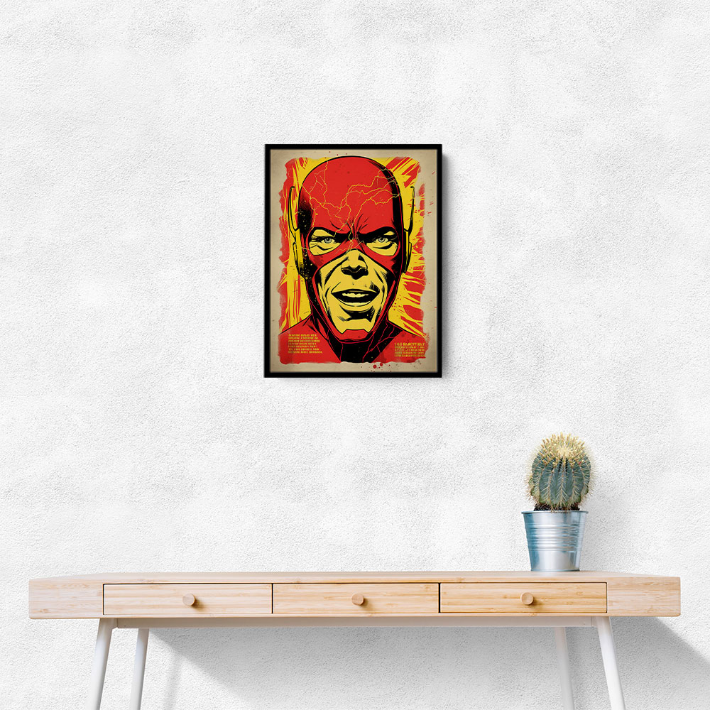 The Flash Grunge Pop 2 Wall Art