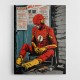 The Flash Grunge Pop 3 Wall Art