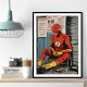 The Flash Grunge Pop 3 Wall Art