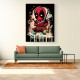 Deadpool Graffiti Wall Art