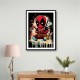 Deadpool Graffiti Wall Art