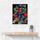 Superman Graffiti Style Wall Art