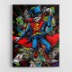 Superman Graffiti Style Wall Art