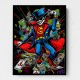 Superman Graffiti Style Wall Art