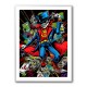 Superman Graffiti Style Wall Art