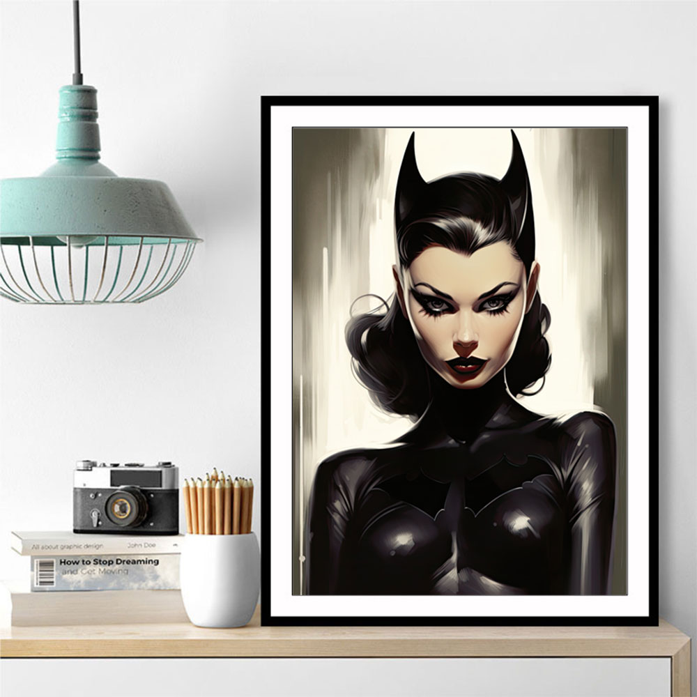 Catwoman Wall Art