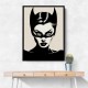 Catwoman Illustrated Wall Art