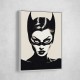 Catwoman Illustrated Wall Art