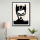 Catwoman Illustrated Wall Art