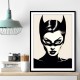 Catwoman Illustrated Wall Art