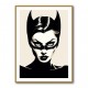 Catwoman Illustrated Wall Art