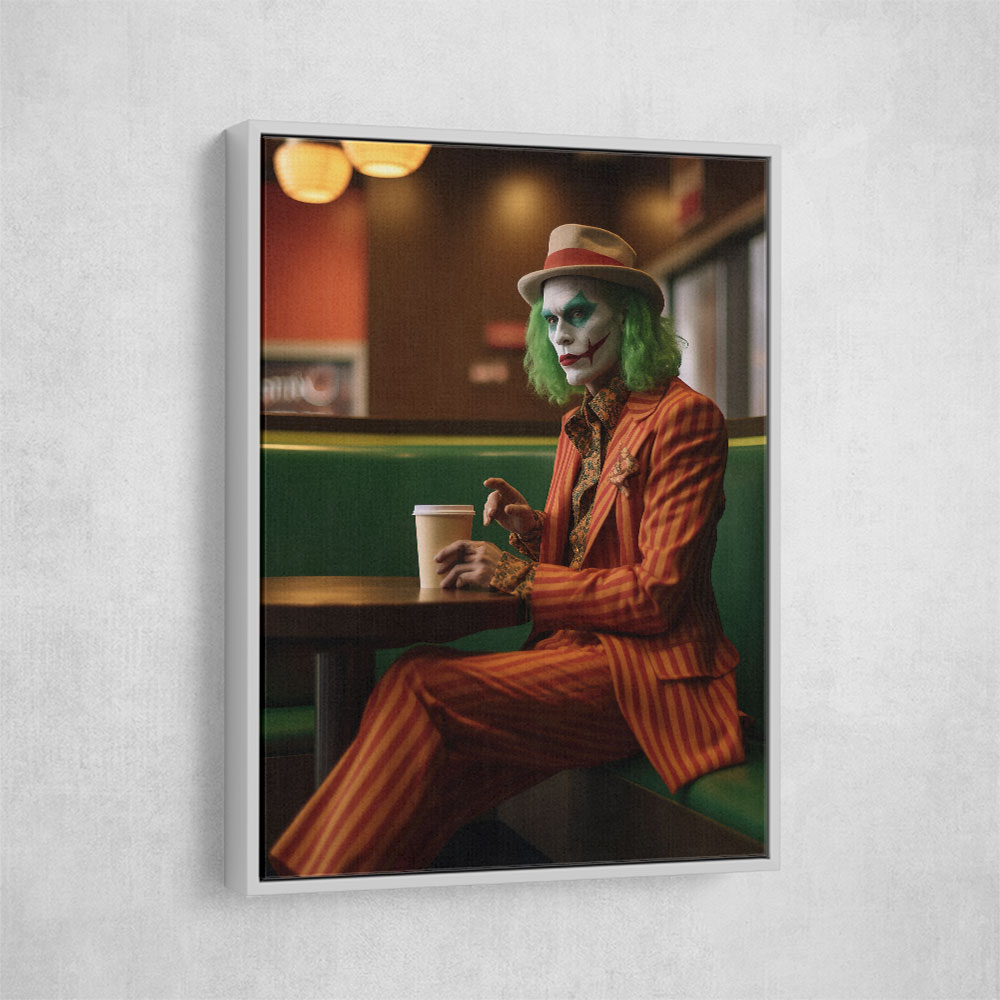 The Joker Coffee Time Wall Art