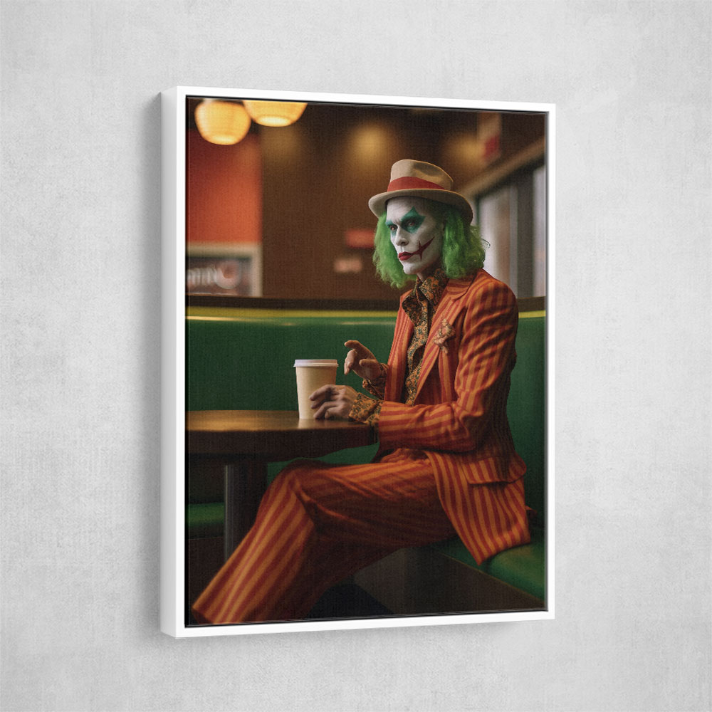 The Joker Coffee Time Wall Art