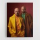 Walter White and Jesse Pinkman Vogue Wall Art