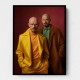 Walter White and Jesse Pinkman Vogue Wall Art