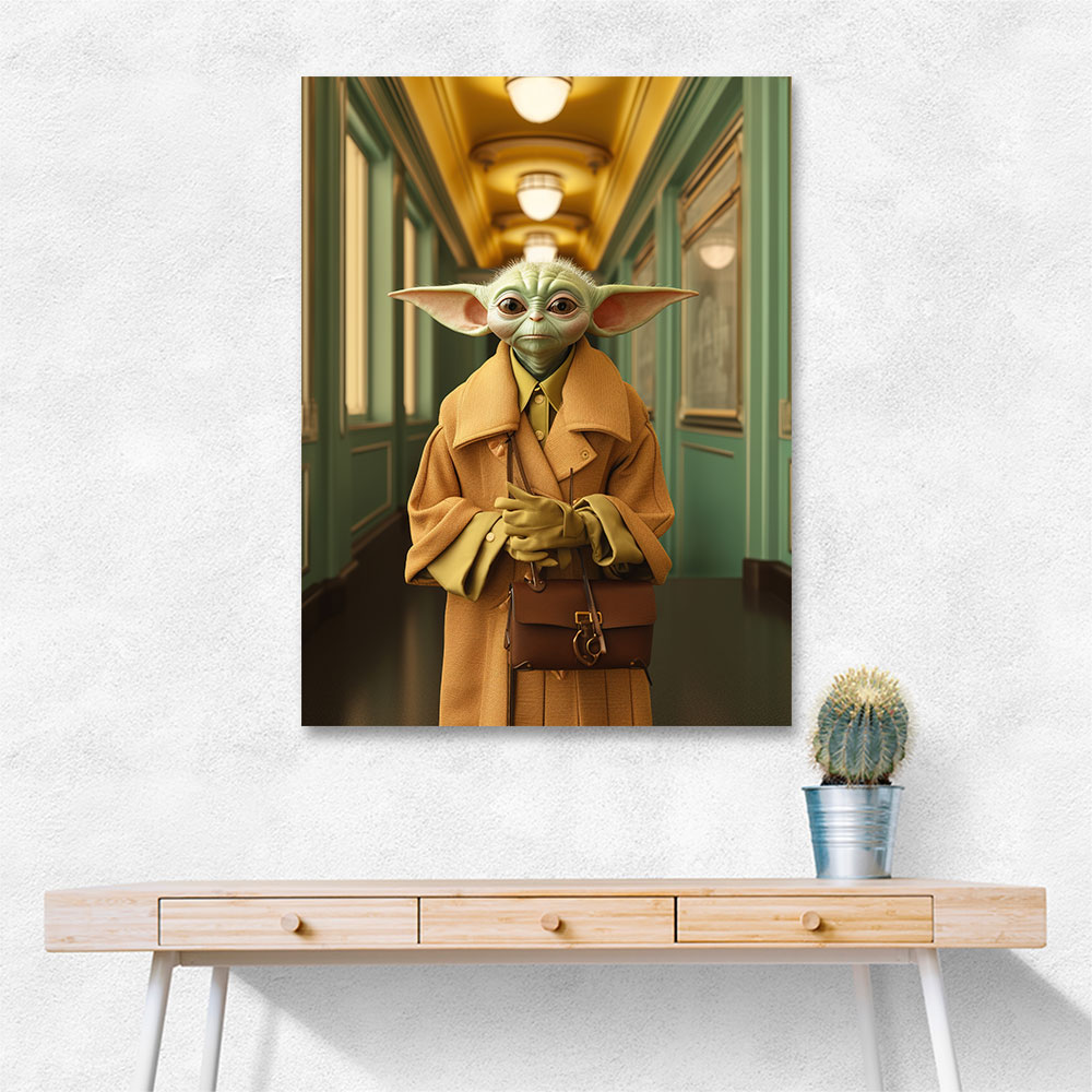 Yoda Vogue Wall Art