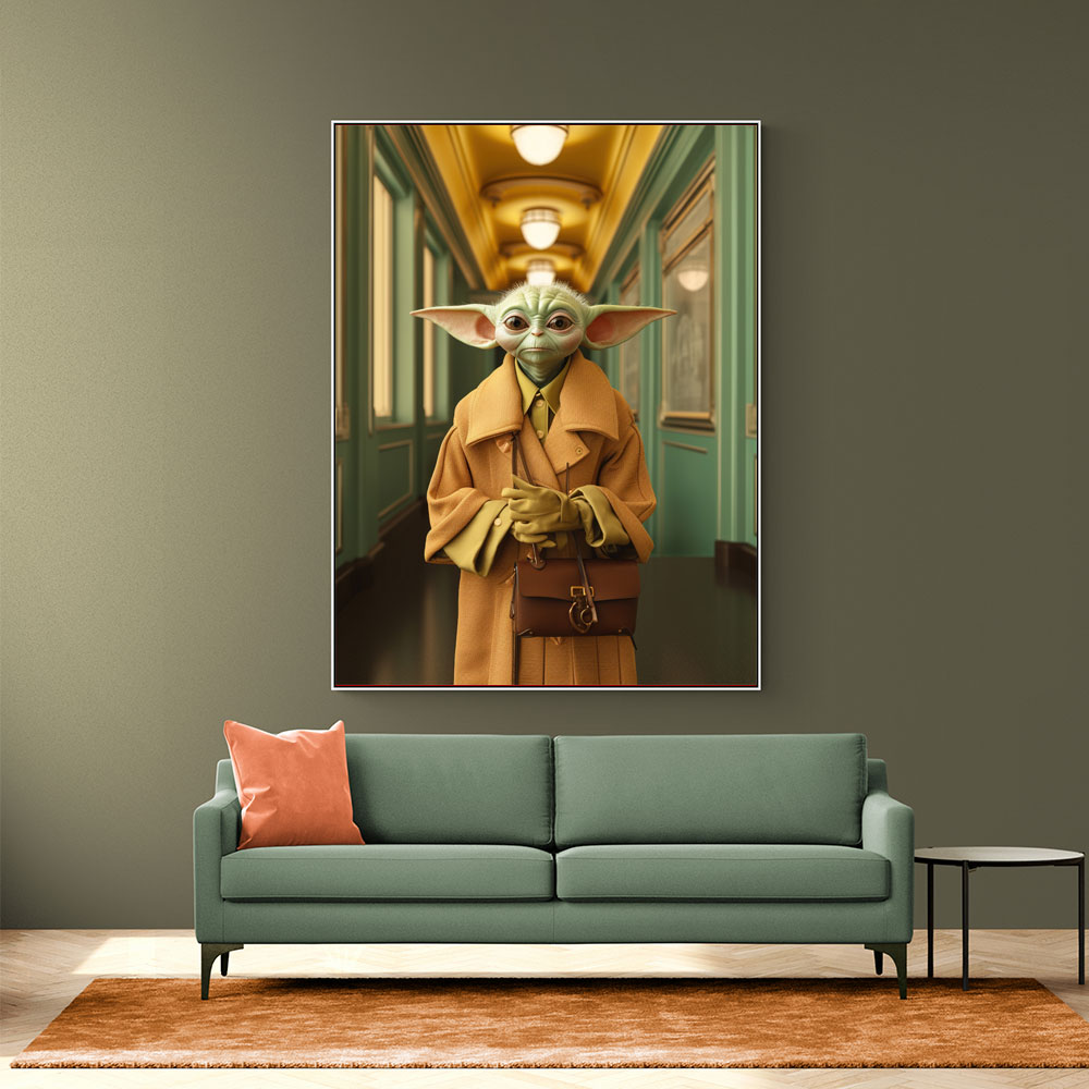 Yoda Vogue Wall Art