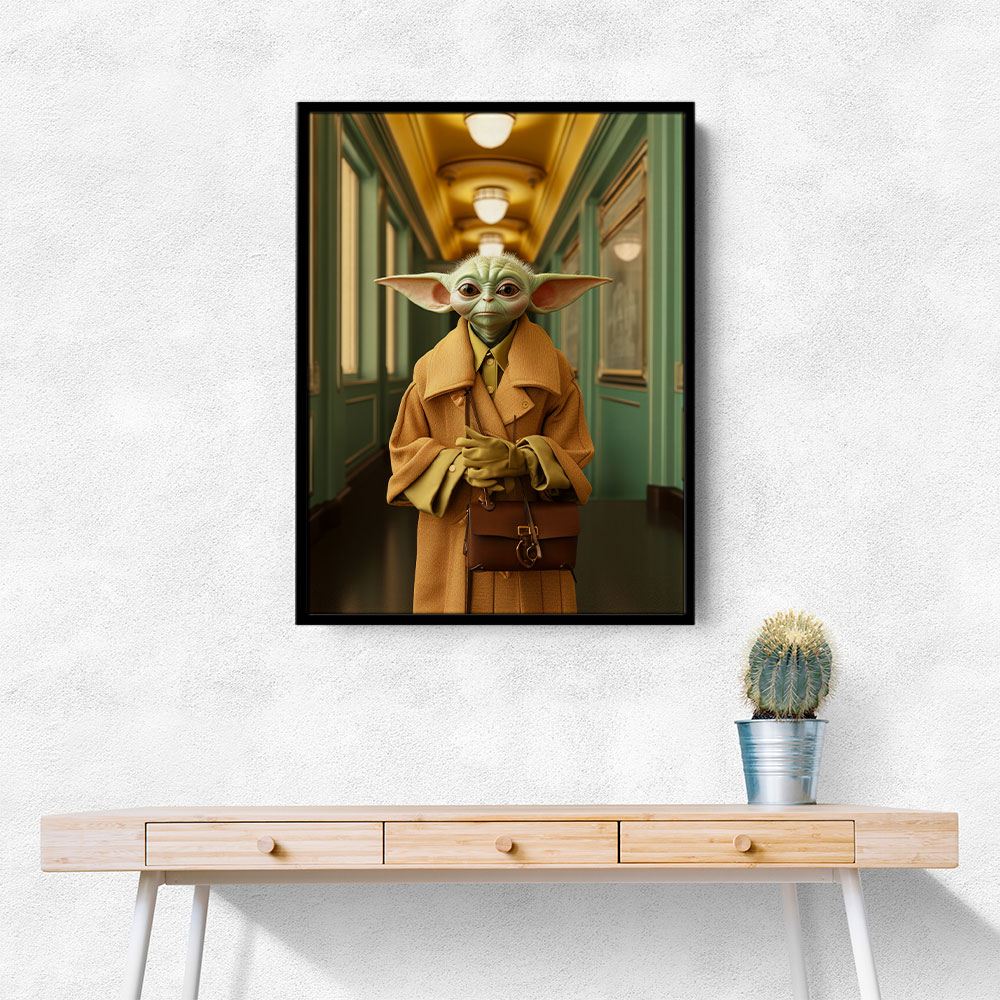 Yoda Vogue Wall Art