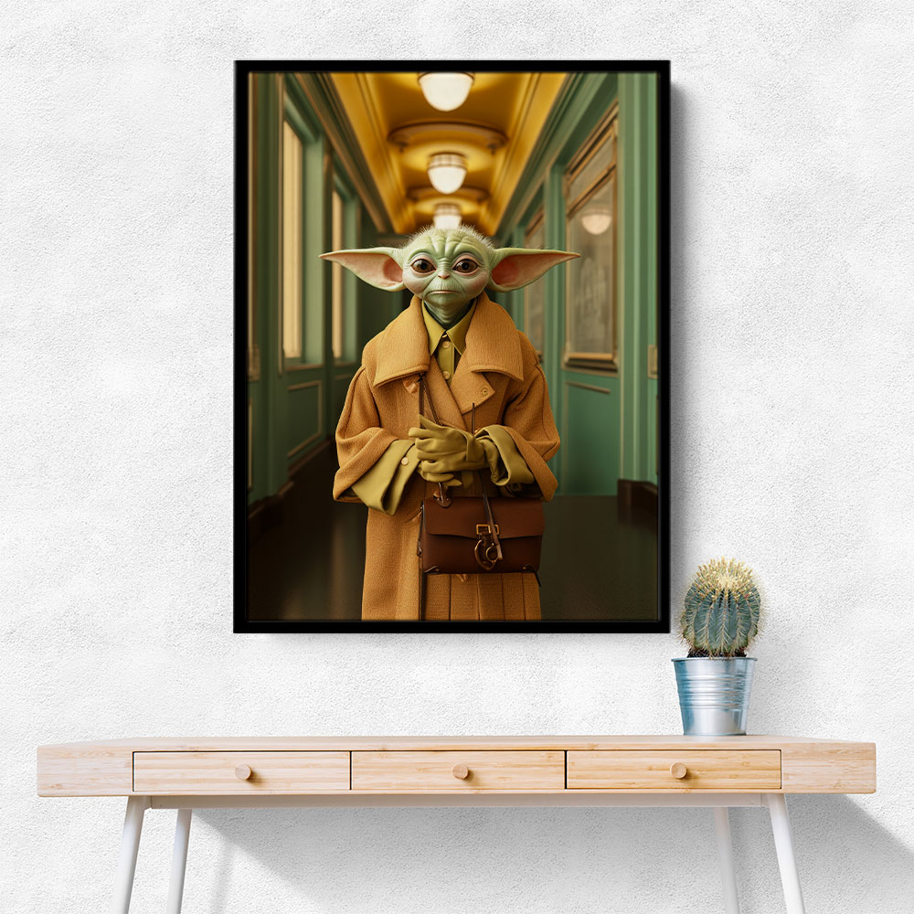 Yoda Vogue Wall Art