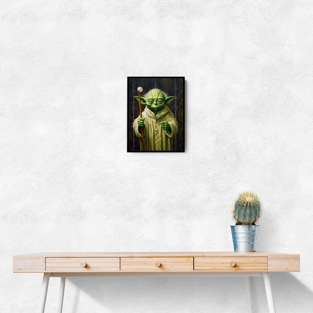 Wise Yoda Wall Art