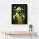 Wise Yoda Wall Art