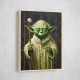 Wise Yoda Wall Art