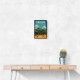 Seoul South Korea Travel Poster 1 Wall Art