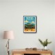 Seoul South Korea Travel Poster 1 Wall Art