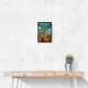 Brussels Travel Poster 2 Wall Art