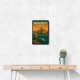 Budapest Travel Poster Wall Art
