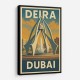 Deira Clock Tower Poster Wall Art