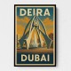 Deira Clock Tower Poster Wall Art