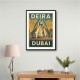Deira Clock Tower Poster Wall Art