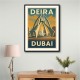 Deira Clock Tower Poster Wall Art