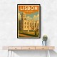 Lisbon Travel Poster 2 Wall Art
