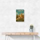 Lisbon Travel Poster 3 Wall Art