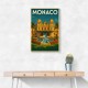 Monaco Casino Travel Poster 1 Wall Art