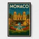 Monaco Casino Travel Poster 1 Wall Art