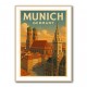 Munich Germany Travel Poster 1 Wall Art