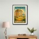 Olympian Zeus Greece Travel Poster 1 Wall Art