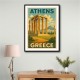 Olympian Zeus Greece Travel Poster 1 Wall Art