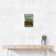 Paris Notre-Dame Cathedral Travel Poster 1 Wall Art